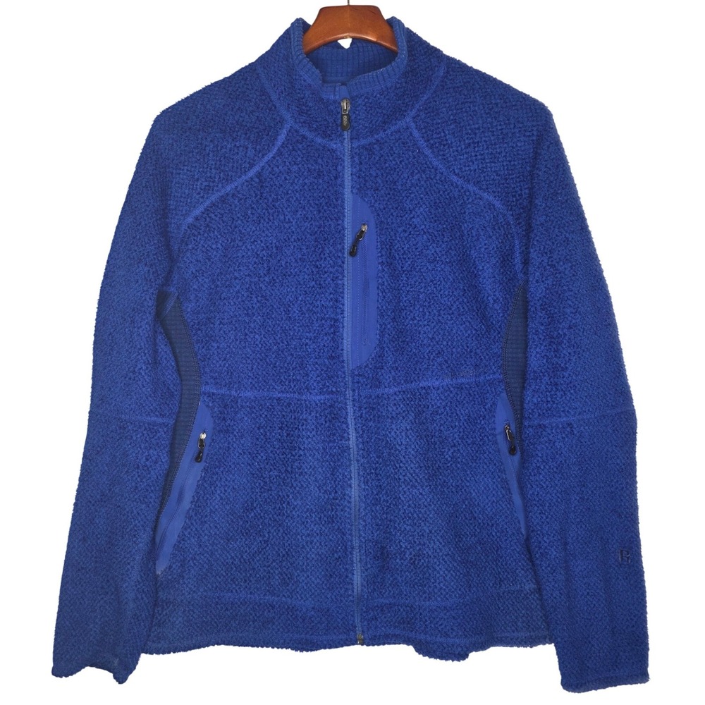 VTG Patagonia R2 Regulator Fleece Jacket Royal Blue Mens XL Full Zip 25134F5